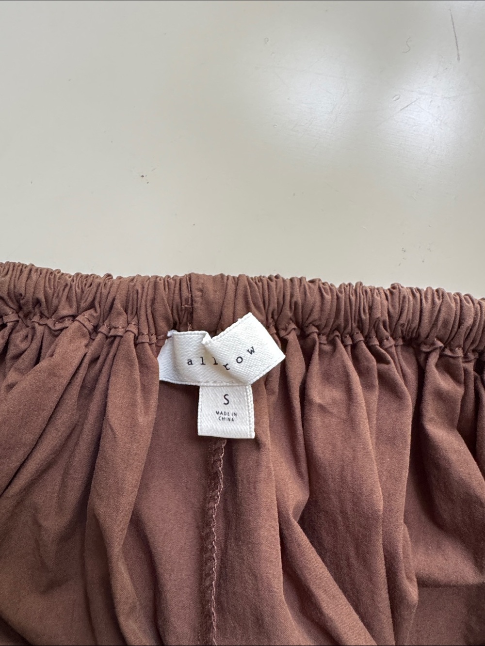 Mod Ref A-Line Kiana Skirt in Brown - Size Small *Brand New - Picture 8 of 11